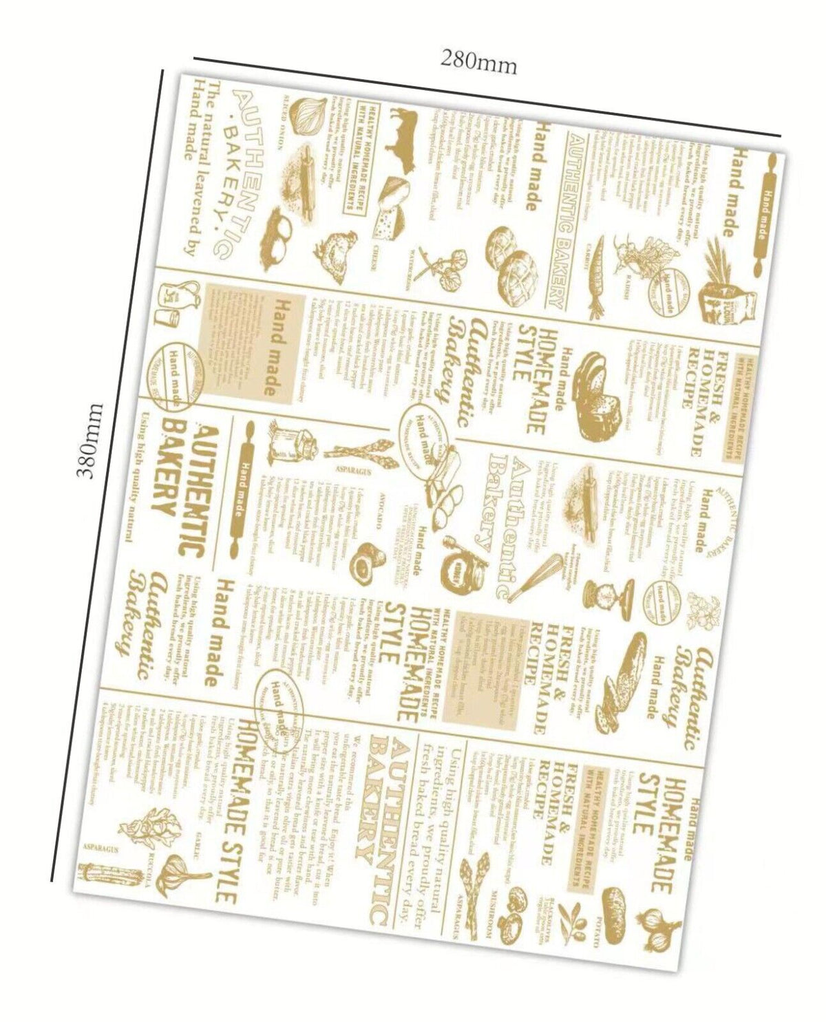 Greaseproof Wrapping Paper Large